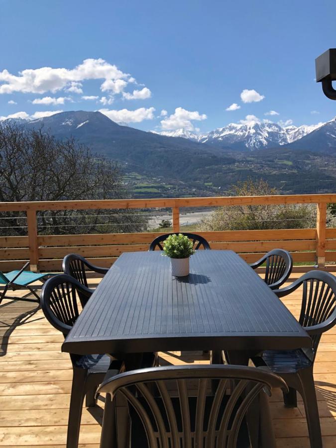 Chalet Avec Vue Lac Embrun Kültér fotó